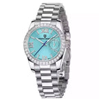 Relógio Feminino Azul Geneva Blue