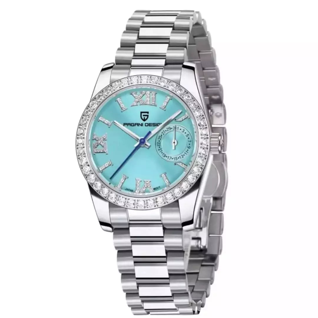 Relógio Feminino Azul Geneva Blue