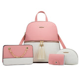 Bolsa Branca e Rosa
