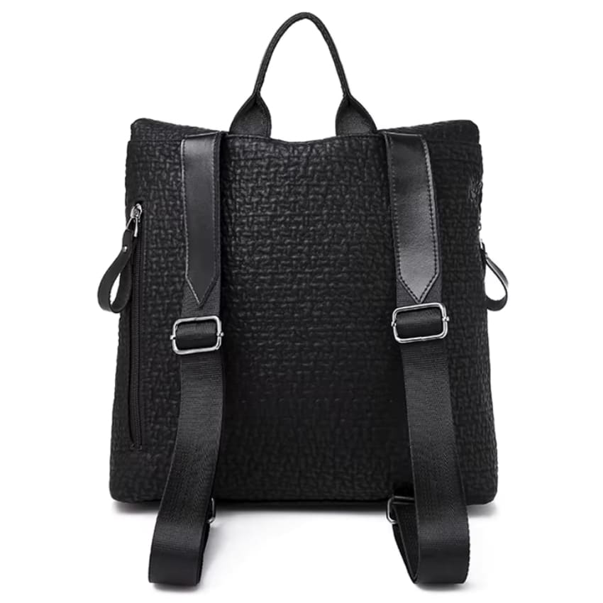 Mochila Feminina Foxer Preta Modelo Aura Black