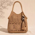 Bolsa de Praia Chic Lavinni Milos Coffe