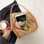 Bolsa de Praia Chic Lavinni Milos Coffe