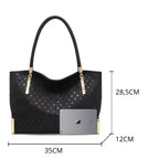 Bolsa feminina grande preto 3