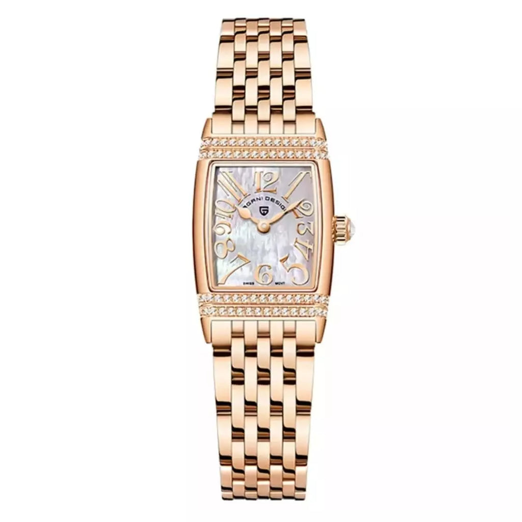 Relógio Feminino Dourado Diamond Gold