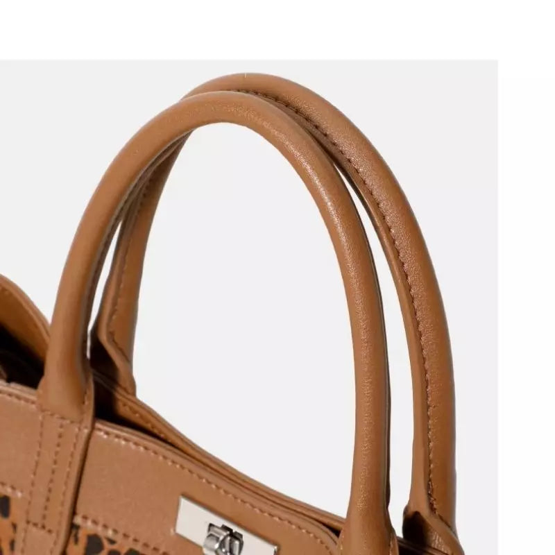 Bolsa Feminina Grande Montévia Léopard