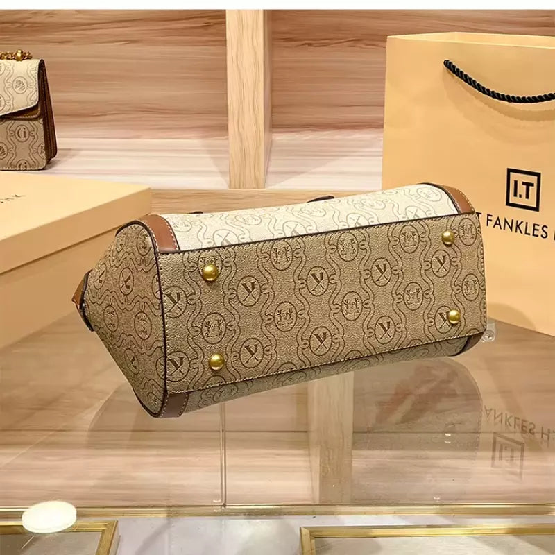 Bolsa Feminina De Mão  Modelo Siena Beige
