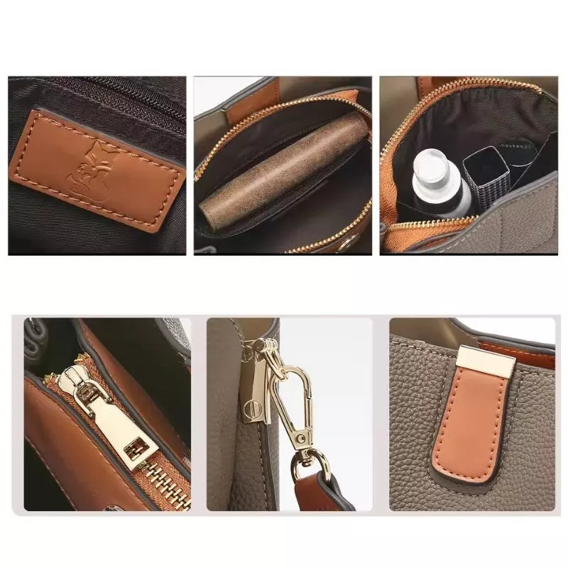 Bolsa Feminina Transversal  Valmont Brown