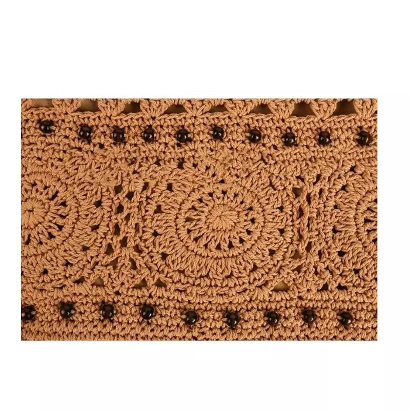 Bolsa de Praia Chic Lavinni Milos Coffe