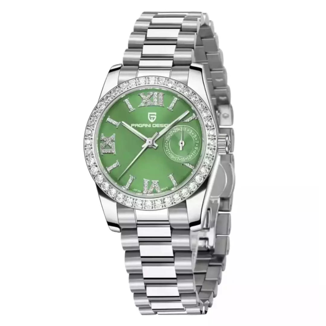 Relógio Feminino Verde Geneva Green