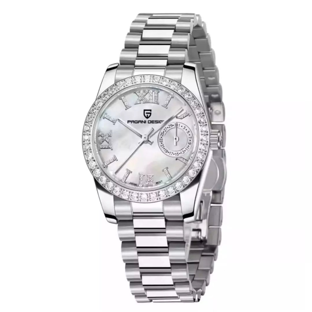 Relógio Feminino Prata Geneva Silver
