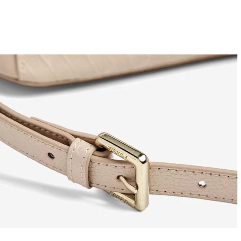 Bolsa Feminina Foxer de Ombro Modelo Verona Beige