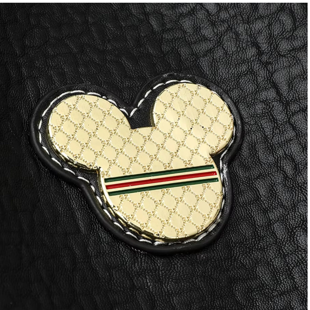 Mochila Feminina De Couro Modelo Serena Mickey