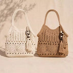 Bolsa de Praia Chic Lavinni Milos Coffe