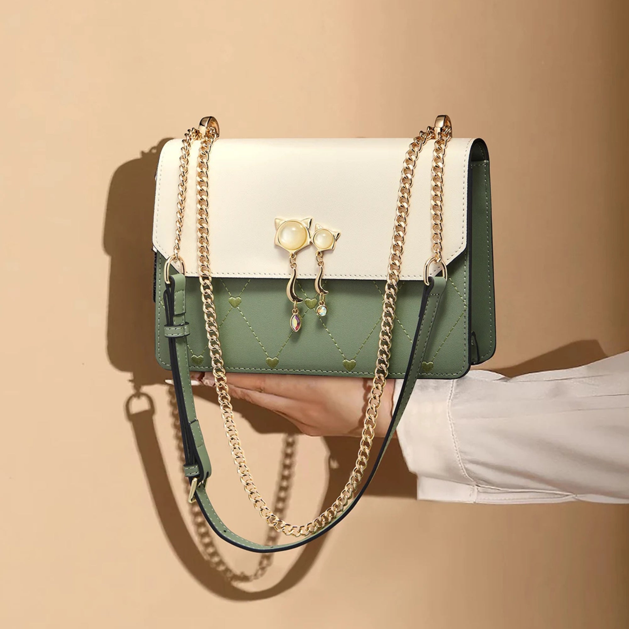 Bolsa Feminina Transversal Foxer Modelo Bella Duo
