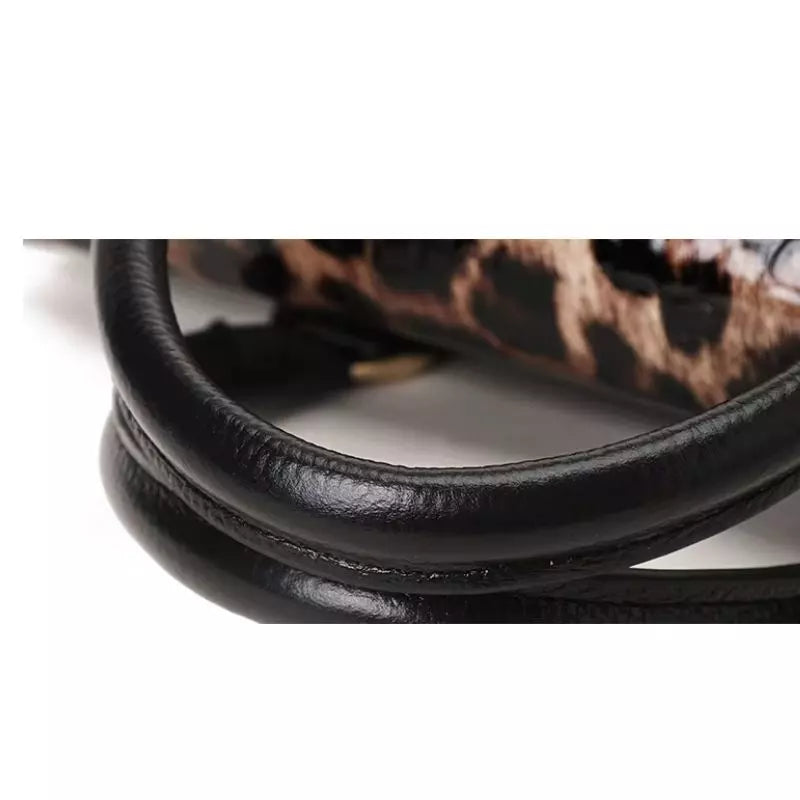 Bolsa Feminina Grande Montelisse Léopard