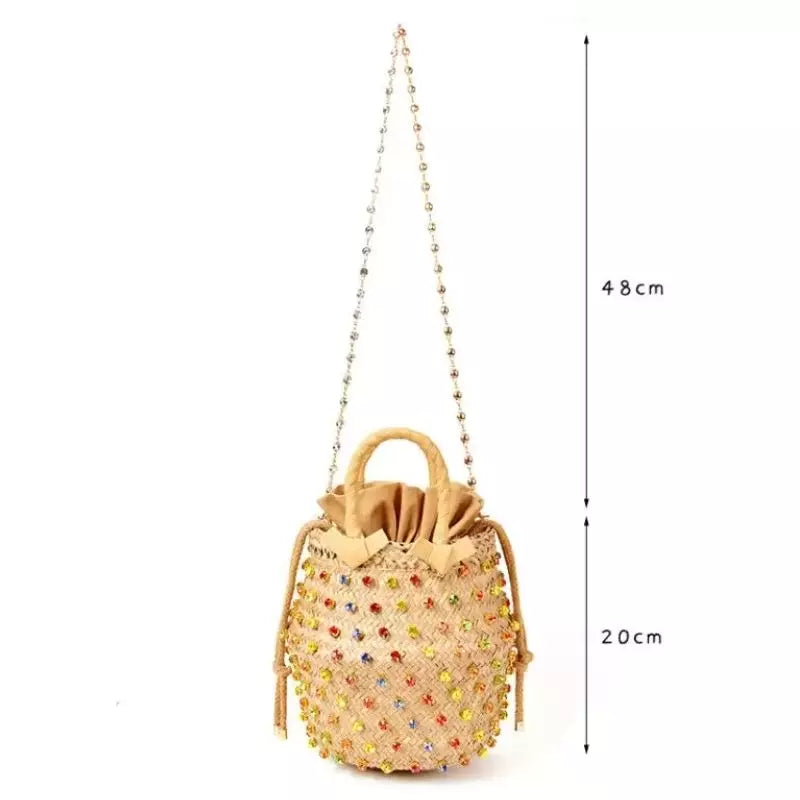 Bolsa de Praia Balde Capri Cristal