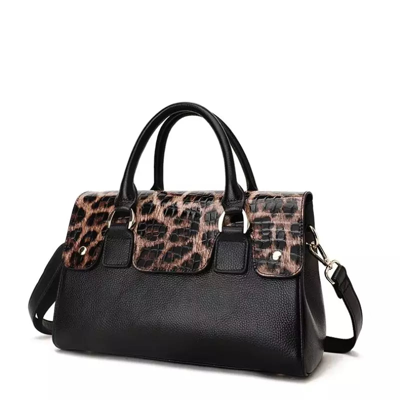 Bolsa Feminina Grande Montelisse Léopard