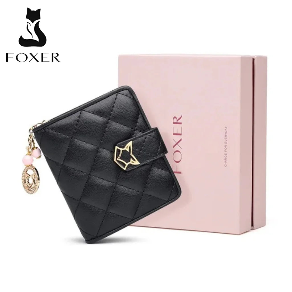 carteira feminina pequena Orlène Black 2