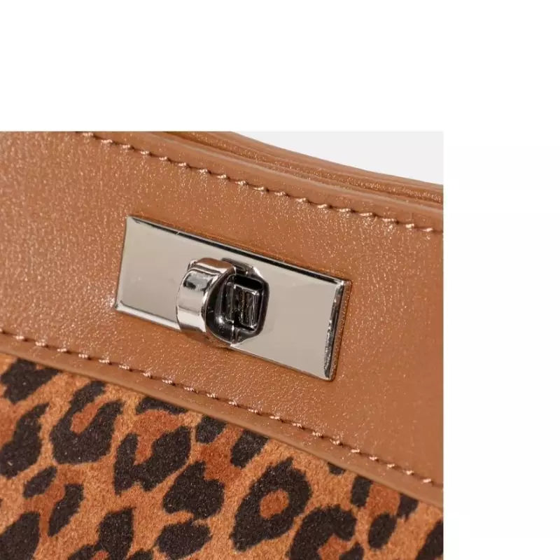 Bolsa Feminina Grande Montévia Léopard