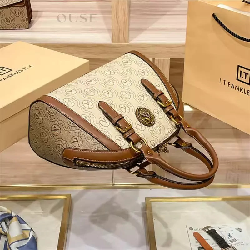 Bolsa Feminina De Mão  Modelo Siena Beige