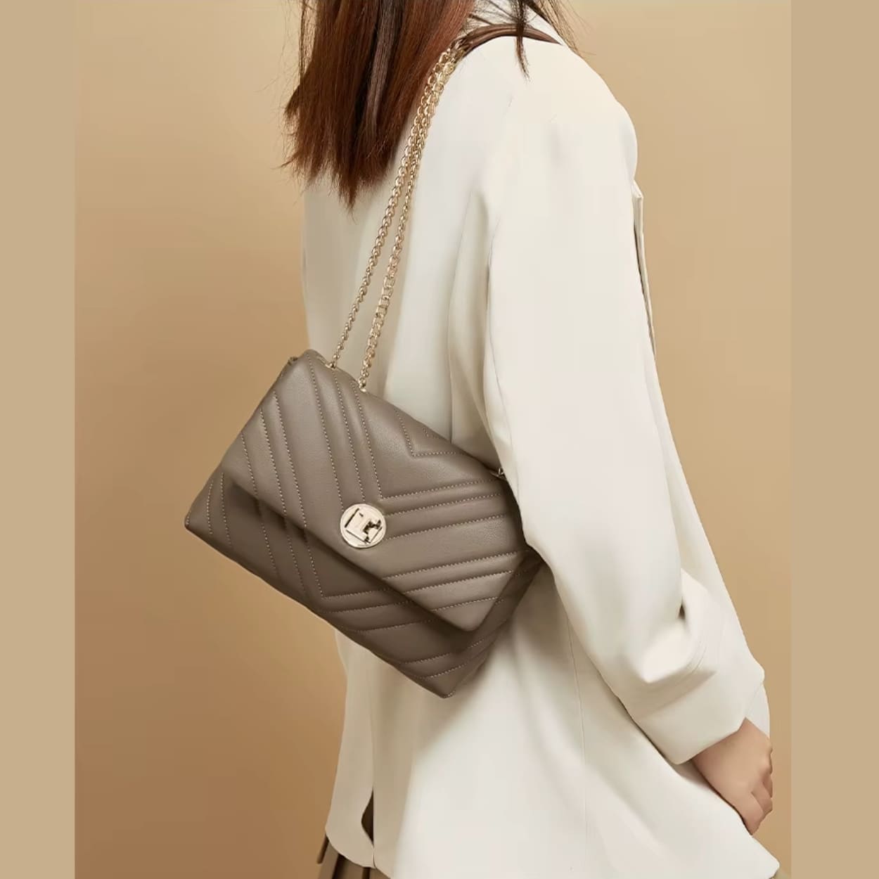 bolsa feminina transversal pequena Camille Prestige 4