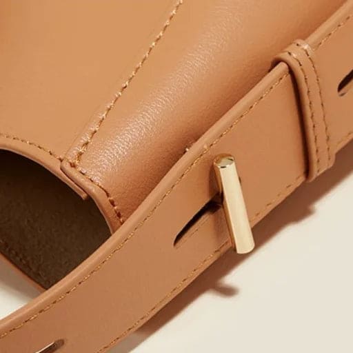 alça e acabamento bolsa foxer couro