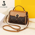 Bolsa Feminina Transversal Foxer Modelo Célinea Brown