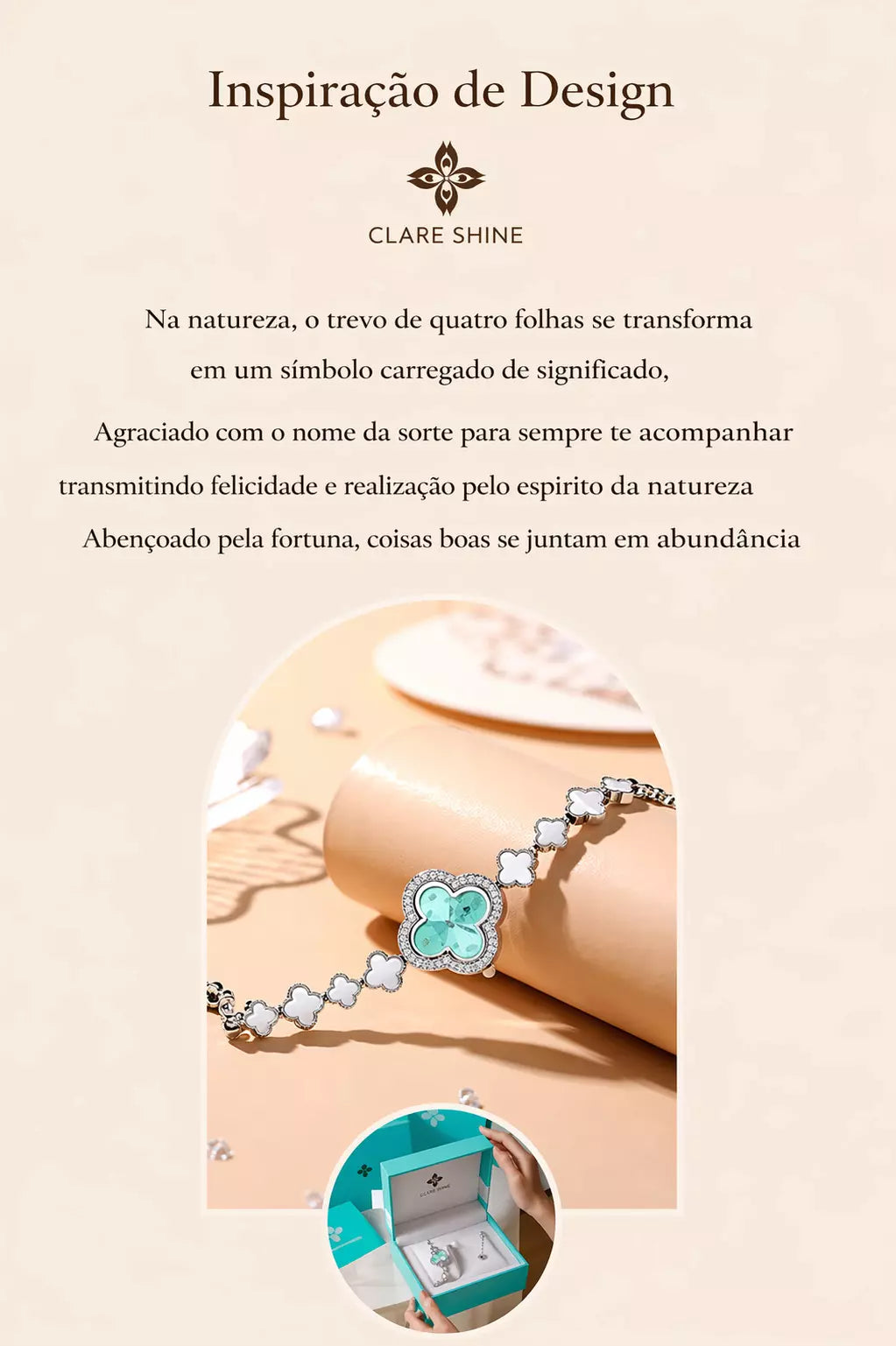 Relógio Feminino Dourado Modelo Shine Royale Gold