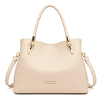Bolsa Feminina Foxer de Ombro Modelo Verona Beige