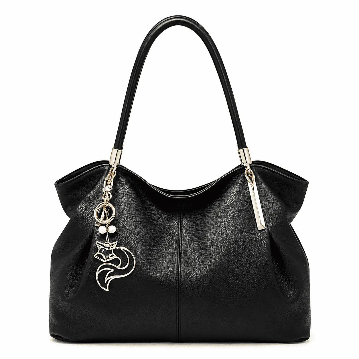 Bolsa Feminina Grande Foxer Mdelo Saint Germain Black