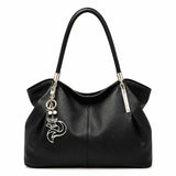 Bolsa Feminina Grande Foxer Mdelo Saint Germain Black