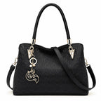 Bolsa Feminina Grande Foxer Mdelo Alma Black