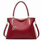 Bolsa Feminina Grande Foxer Mdelo Vallée Red