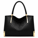 Bolsa Feminina Grande Preta Foxer Modelo Ravenna Black