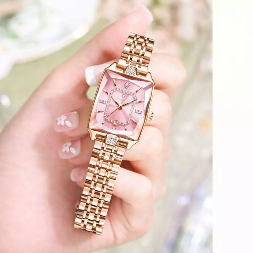 Relógio Feminino  Modelo Opaline Rose Gold