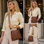 Bolsa Feminina Transversal Althena Brown