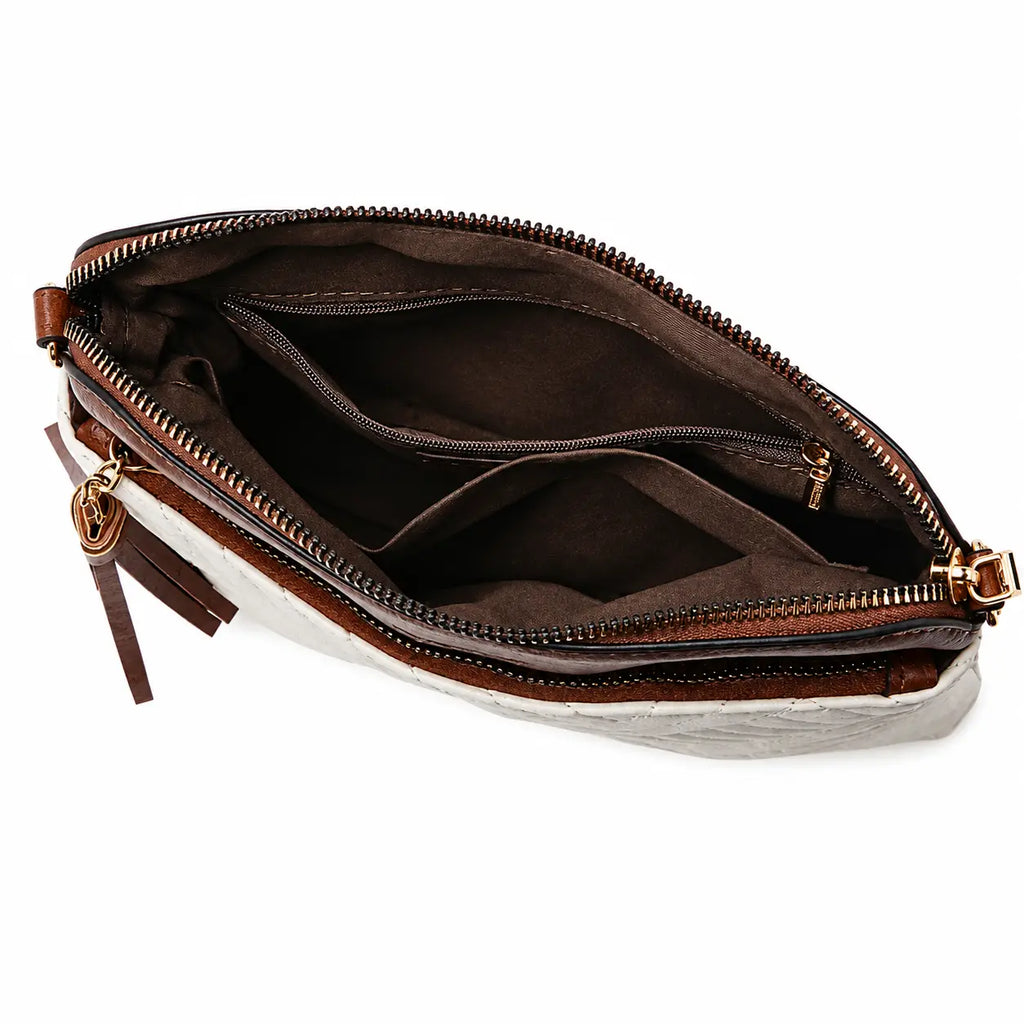 Bolsa Feminina Transversal  Althéna White