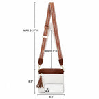 Bolsa Feminina Transversal  Althéna White