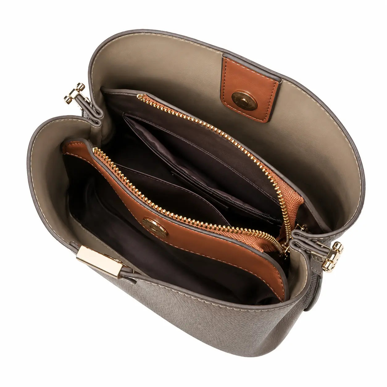 Bolsa Feminina Transversal  Valmont Brown