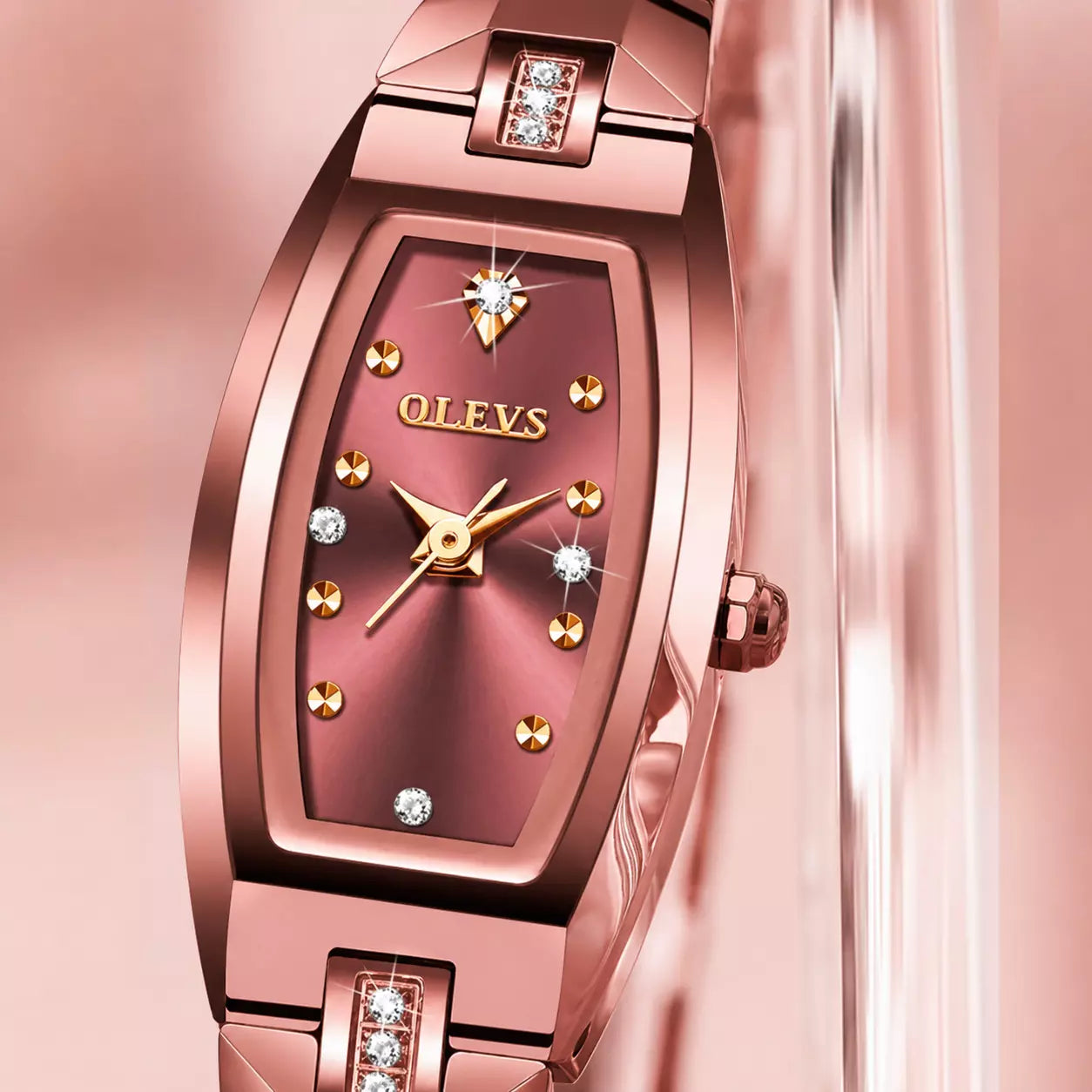 Relógio Feminino Pequeno Rosé Seraphine Rose