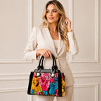 Bolsa Feminina Grande Celeste Bloom Rosé Black