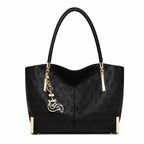 Bolsa Feminina Grande Foxer Modelo Vittora Black