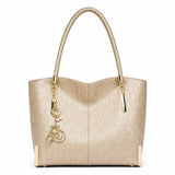 Bolsa Feminina Grande De Mão Vittora Beige