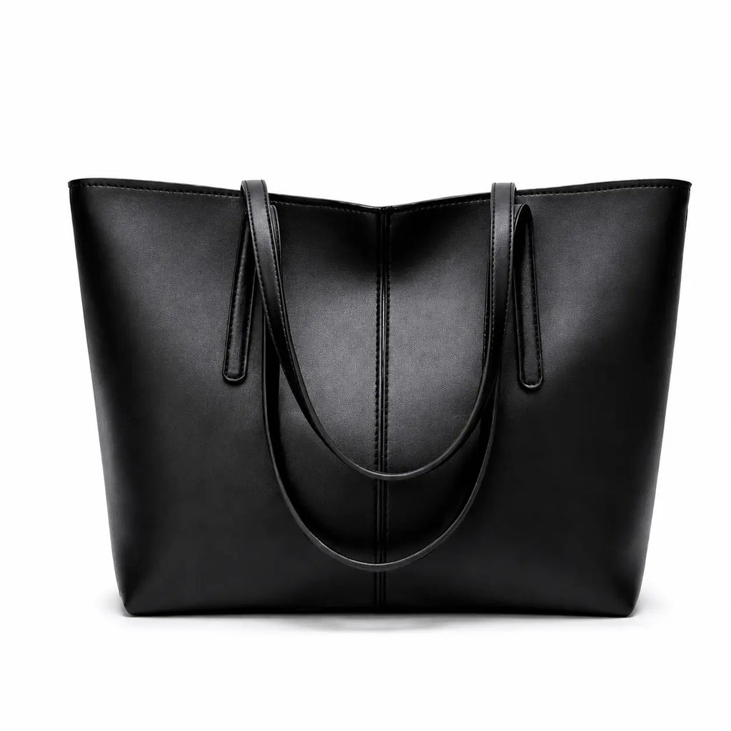 Bolsa Feminina Preta Grande Foxer Modelo Valenora Black