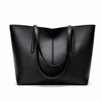 Bolsa Feminina Preta Grande Foxer Modelo Valenora Black