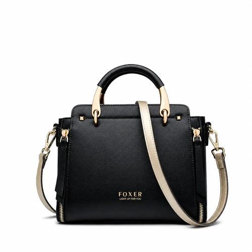 Bolsa Feminina  Média Foxer Modelo FoxerPrestige Cabas Black