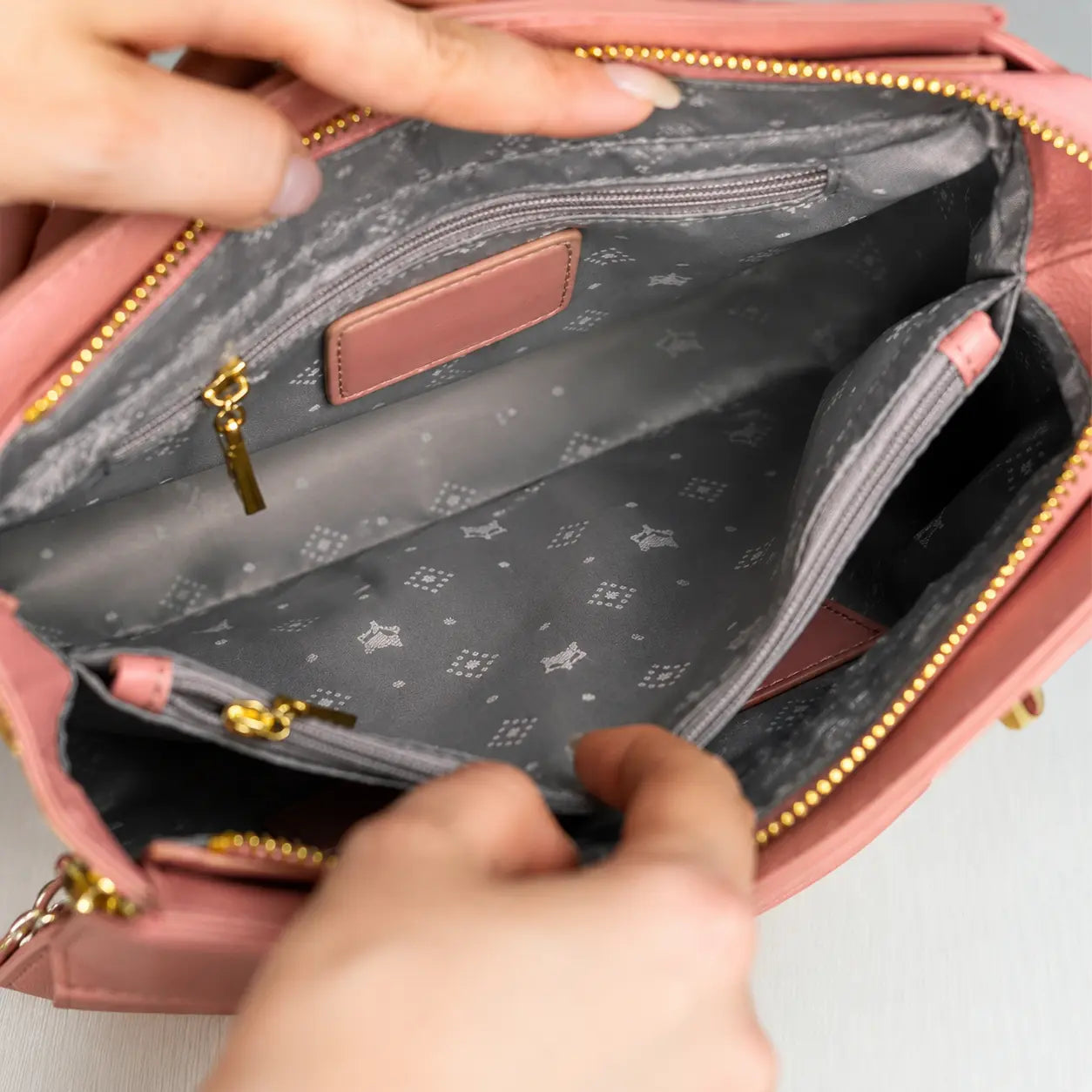 Bolsa Feminina  Média Foxer Modelo FoxerPrestige Cabas Black