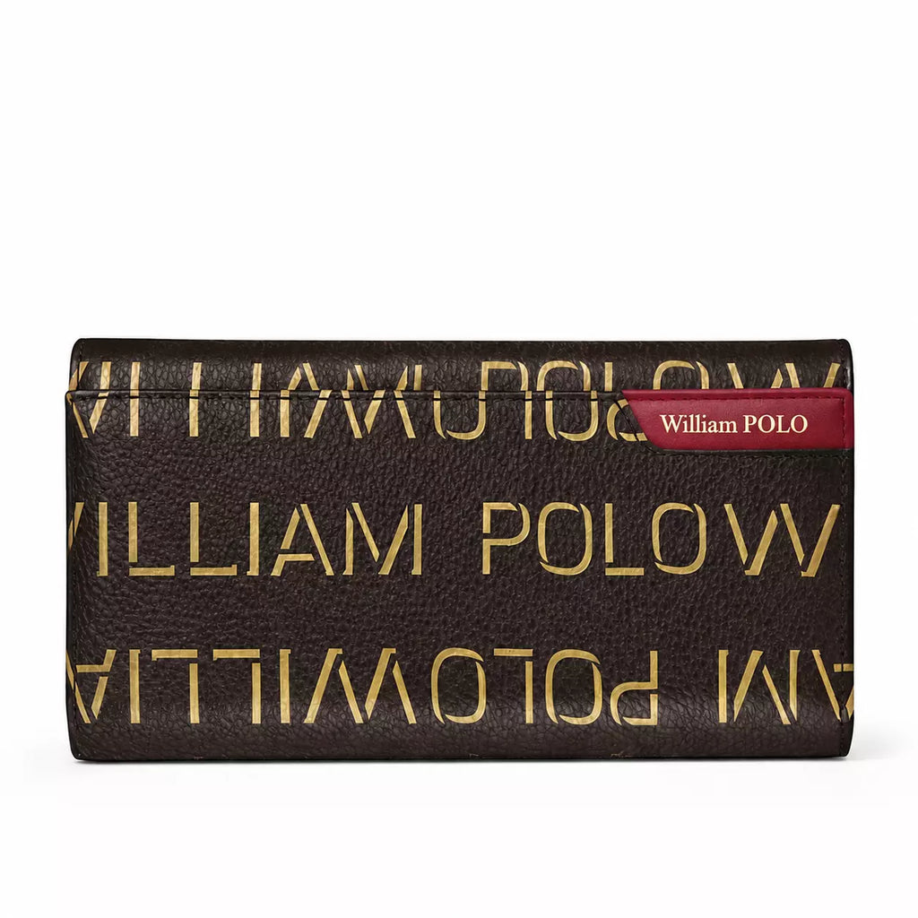 Carteira Feminina Grande Longa Modelo Élegance Monogram