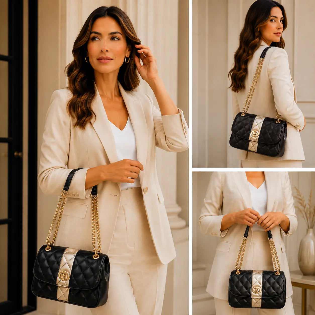 Bolsa Feminina pequena Modelo Foxer Bella Treluxe