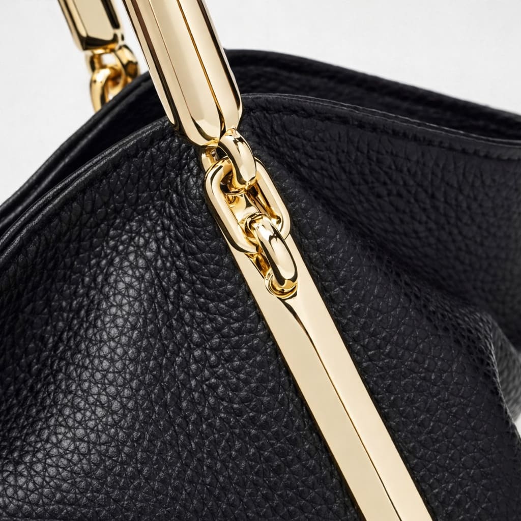 Bolsa Feminina Grande Foxer Mdelo Saint Germain Black
